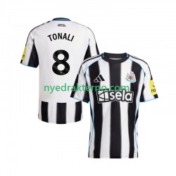 Newcastle United Fotballdrakt Sandro Tonali 8 Herre Hjemmedraktsett 2025-2026 Kortermet