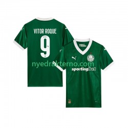 Palmeiras Fotballdrakt Vitor Roque 9 Herre Hjemmedraktsett 2025-2026 Kortermet