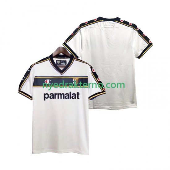 Parma Fotballdrakt 2002 2003 Retro Herre Bortedraktsett Kortermet