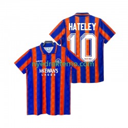 Rangers Fotballdrakt HATELEY 10 1993 Retro Herre Bortedraktsett 1994 Kortermet