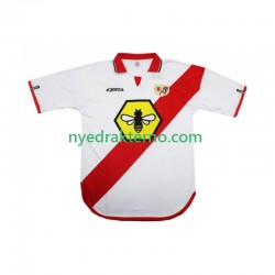 Rayo Vallecano Fotballdrakt 2000 2001 Retro Herre Hjemmedraktsett Kortermet