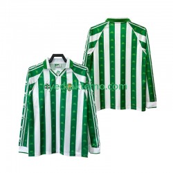 Real Betis Fotballdrakt 1996 1997 Retro Herre Hjemmedraktsett Langermet