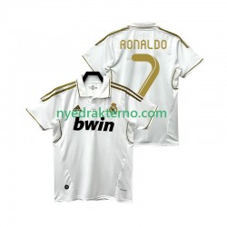 Real Madrid Fotballdrakt Cristiano Ronaldo 7 2012 Retro Herre Hjemmedraktsett 2011 Kortermet
