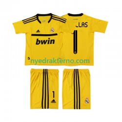 Real Madrid Fotballdrakt CASILLAS 1 2012 Keeper Retro Barn Hjemmedraktsett 2011 Kortermet