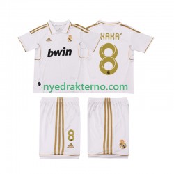Real Madrid Fotballdrakt KAKA 8 2012 Retro Barn Hjemmedraktsett 2011 Kortermet