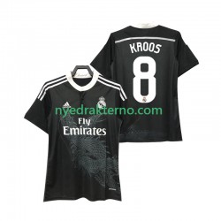 Real Madrid Fotballdrakt KROOS 8 2014 2015 Retro Herre Bortedraktsett Kortermet