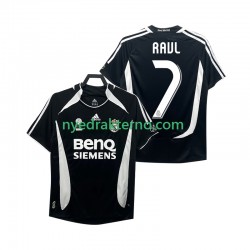Real Madrid Fotballdrakt RAUL 7 2007 Retro Herre Tredjedraktsett 2006 Kortermet