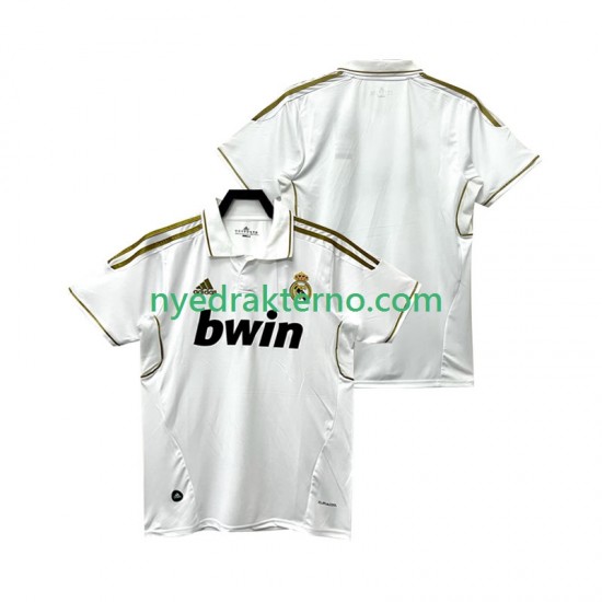 Real Madrid Fotballdrakt 2012 Retro Herre Hjemmedraktsett 2011 Kortermet