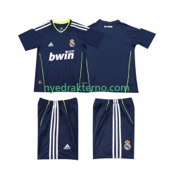 Real Madrid Fotballdrakt Retro Barn Bortedraktsett 2011 2010 Kortermet