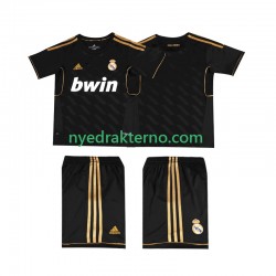 Real Madrid Fotballdrakt 2012 Retro Barn Bortedraktsett 2011 Kortermet