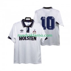 Tottenham Hotspur Fotballdrakt 10 1991 1993 Retro Herre Hjemmedraktsett Kortermet