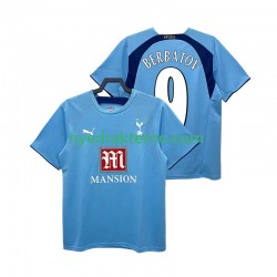 Tottenham Hotspur Fotballdrakt BERBATOV 9 2007 Retro Herre Bortedraktsett 2006 Kortermet