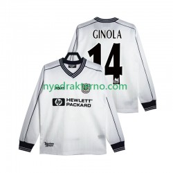 Tottenham Hotspur Fotballdrakt GINOLA 14 1997 Retro Herre Hjemmedraktsett 1999 Langermet