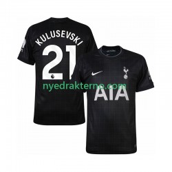 Tottenham Hotspur Fotballdrakt Kulusevski 21 Herre Bortedraktsett 2025-2026 Kortermet