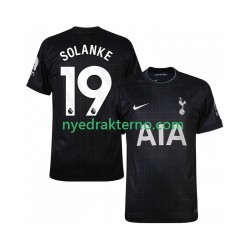 Tottenham Hotspur Fotballdrakt Solanke 19 Herre Bortedraktsett 2025-2026 Kortermet