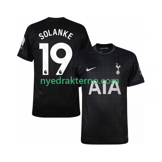 Tottenham Hotspur Fotballdrakt Solanke 19 Herre Bortedraktsett 2025-2026 Kortermet