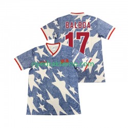 USA Fotballdrakt BALBOA 17 Retro Herre Bortedraktsett 1994 Kortermet