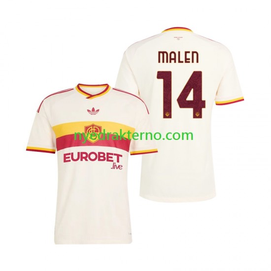 AS Roma Fotballdrakt Donyell Malen 14 Herre Bortedraktsett 2026-2027 Kortermet