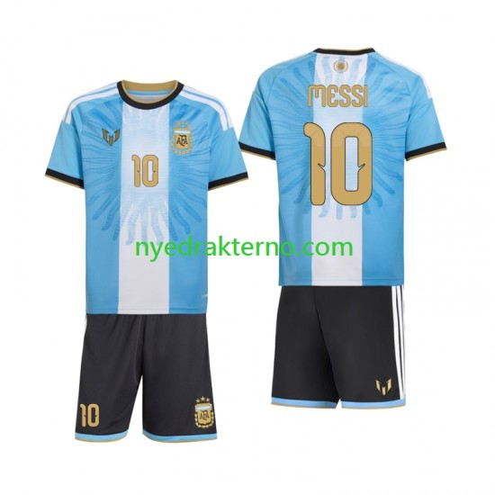 Argentina Fotballdrakt Lionel Messi 10 Special Barn Hjemmedraktsett 2026-2027 Kortermet