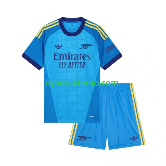 Arsenal Fotballdrakt Keeper Barn Bortedraktsett 2026-2027 Kortermet