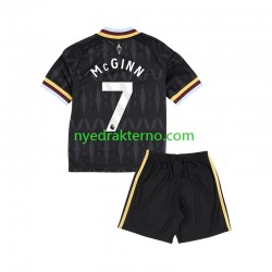 Aston Villa Fotballdrakt John McGinn 7 Barn Bortedraktsett 2026-2027 Kortermet