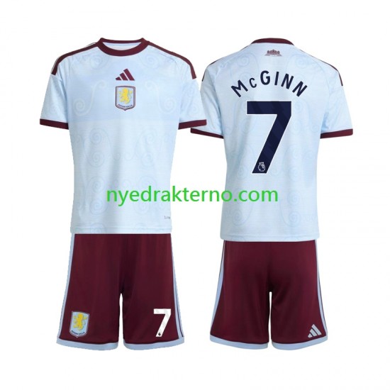 Aston Villa Fotballdrakt John McGinn 7 Barn Tredjedraktsett 2026-2027 Kortermet