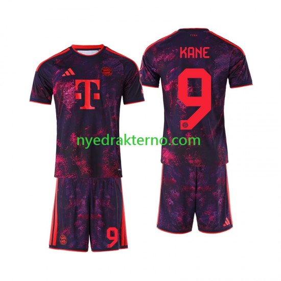 FC Bayern München Fotballdrakt Harry Kane 9 Barn Tredjedraktsett 2026-2027 Kortermet