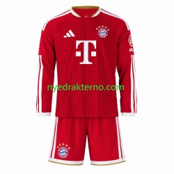 FC Bayern München Fotballdrakt Barn Hjemmedraktsett 2026-2027 Langermet