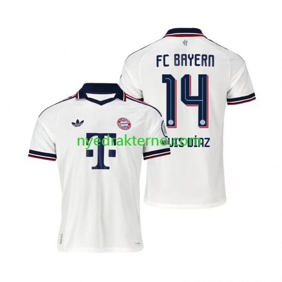 FC Bayern München Fotballdrakt Luis Diaz 14 Herre Bortedraktsett 2026-2027 Kortermet