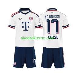 FC Bayern München Fotballdrakt Michael Olise 17 Barn Bortedraktsett 2026-2027 Kortermet