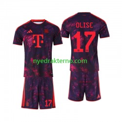 FC Bayern München Fotballdrakt Michael Olise 17 Barn Tredjedraktsett 2026-2027 Kortermet