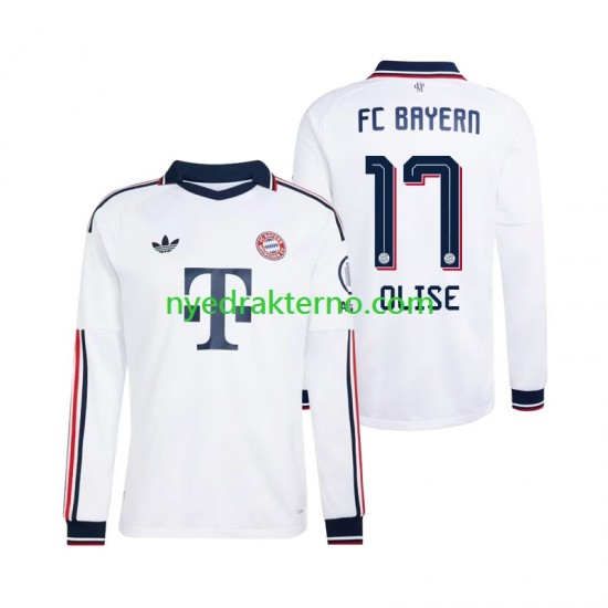 FC Bayern München Fotballdrakt Michael Olise 17 Herre Bortedraktsett 2026-2027 Langermet