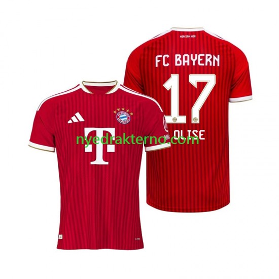 FC Bayern München Fotballdrakt Michael Olise 17 Herre Hjemmedraktsett 2026-2027 Kortermet