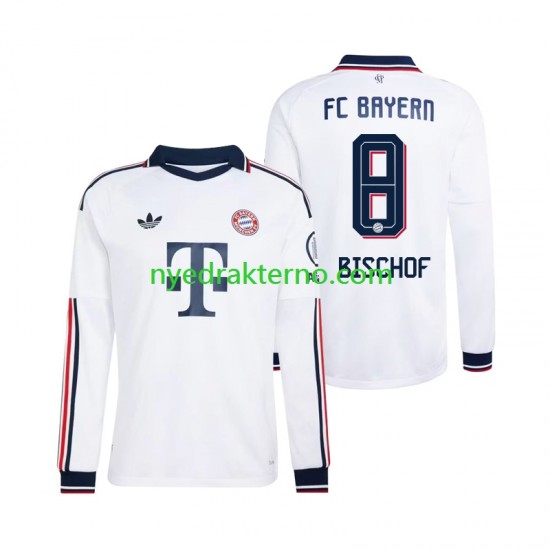 FC Bayern München Fotballdrakt Tom Bischof 8 Herre Bortedraktsett 2026-2027 Langermet