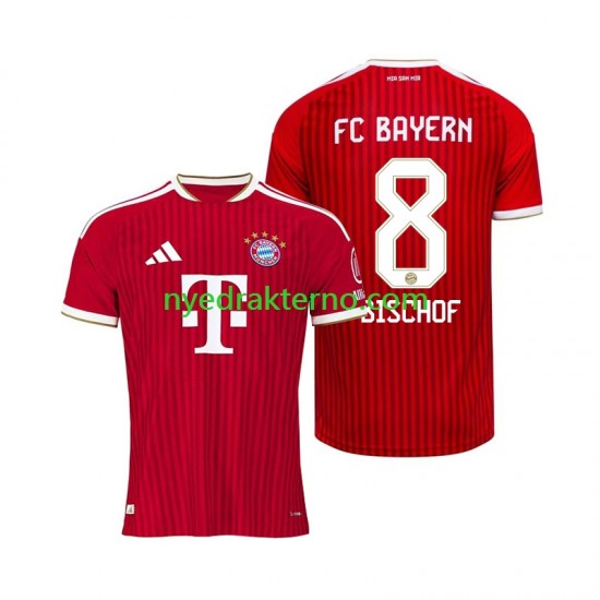 FC Bayern München Fotballdrakt Tom Bischof 8 Herre Hjemmedraktsett 2026-2027 Kortermet