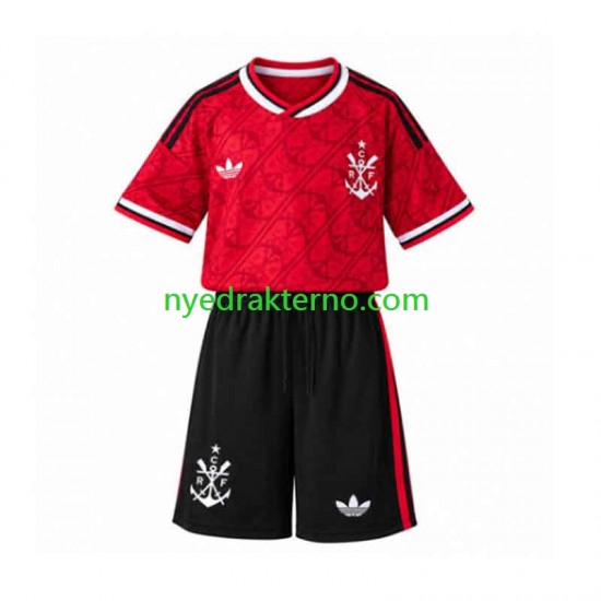 CR Flamengo Fotballdrakt Barn Tredjedraktsett 2026-2027 Kortermet