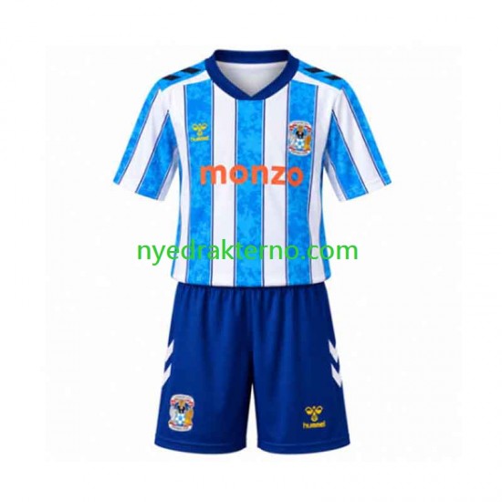 Fotballdrakt Coventry City Barn Hjemmedraktsett 2026-2027 Kortermet