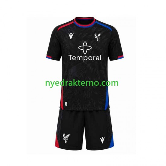 Crystal Palace Fotballdrakt Barn Bortedraktsett 2026-2027 Kortermet