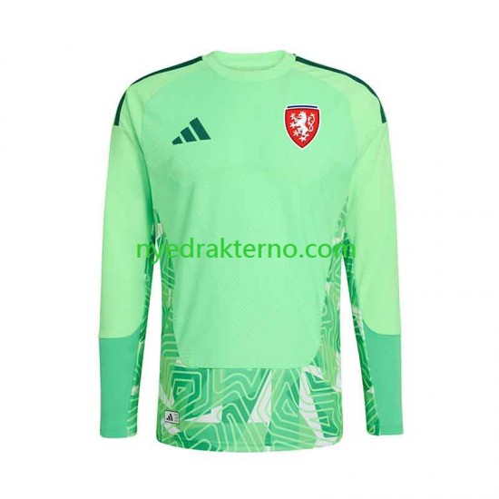 Tsjekkia Fotballdrakt Keeper Herre Hjemmedraktsett 2026-2027 Langermet