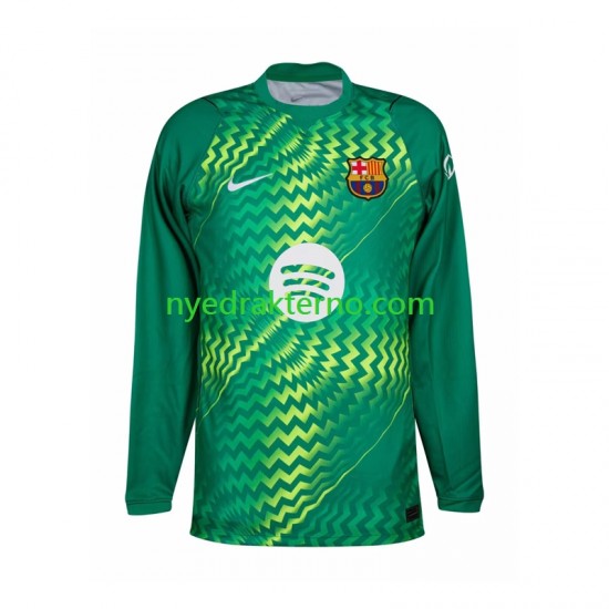FC Barcelona Fotballdrakt Keeper Herre Hjemmedraktsett 2026-2027 Langermet