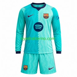 FC Barcelona Fotballdrakt Barn Tredjedraktsett 2026-2027 Langermet