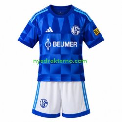 FC Schalke 04 Fotballdrakt Barn Hjemmedraktsett 2026-2027 Kortermet