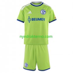 FC Schalke 04 Fotballdrakt Barn Tredjedraktsett 2026-2027 Kortermet