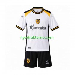 Hull City Fotballdrakt Barn Bortedraktsett 2026-2027 Kortermet