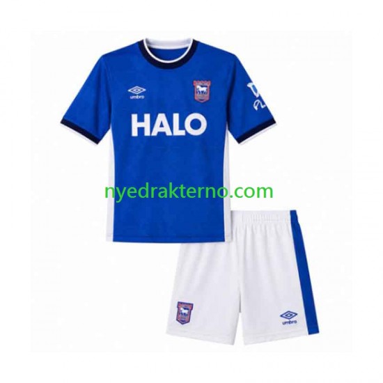 Fotballdrakt Ipswich Town Barn Hjemmedraktsett 2026-2027 Kortermet