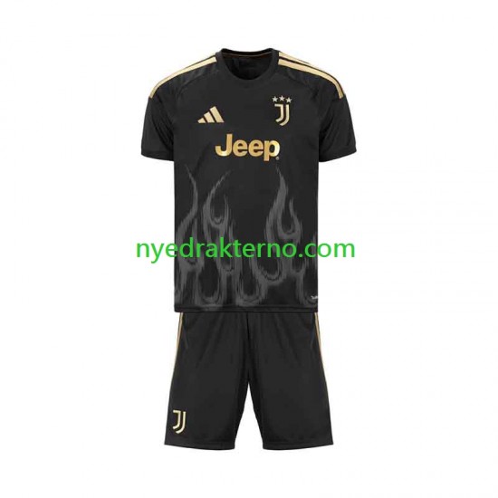 Juventus Fotballdrakt Barn Tredjedraktsett 2026-2027 Kortermet