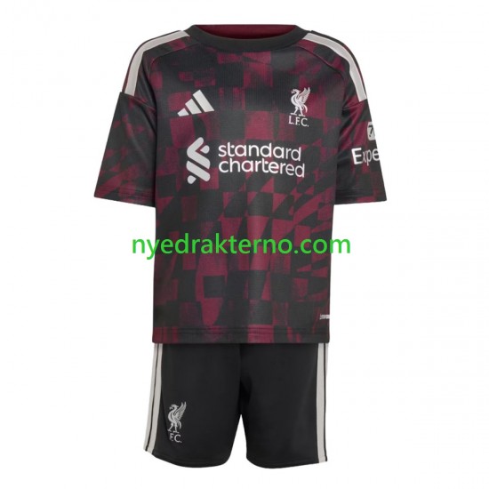 Liverpool Fotballdrakt Barn Tredjedraktsett 2026-2027 Kortermet
