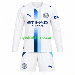 Manchester City Fotballdrakt Barn Tredjedraktsett 2026-2027 Langermet