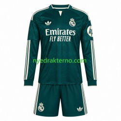 Real Madrid Fotballdrakt Barn Bortedraktsett 2026-2027 Langermet