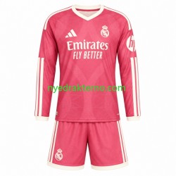 Real Madrid Fotballdrakt Barn Tredjedraktsett 2026-2027 Langermet